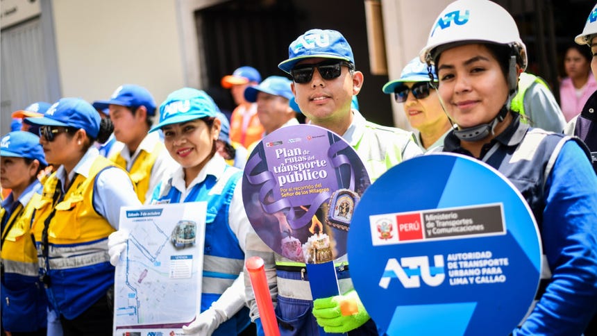La ATU desplegará personal para orientar a la población de los desvios vehiculares.