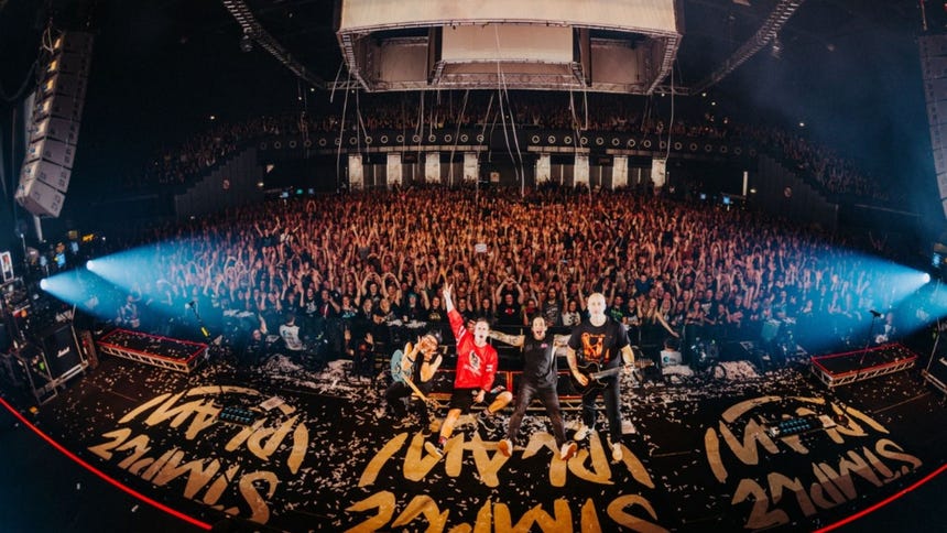 Simple Plan compartirá escenario con All Time Low, la banda peruana 6 Voltios y el grupo uruguayo Gamepad.