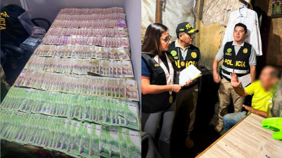 En megaoperativo, PNP y Fiscalía desbarataron banda 'Los Orientales' e incautaron más de 300 mil soles falsificados