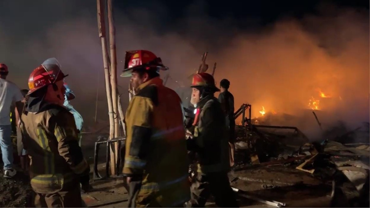 Pisco: menor fallece en incendio en asentamiento humano