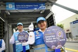 “Queremos que los ciudadanos nacionales y extranjeros sepan que pueden sumarse a esta celebración y visitar este sagrado recinto (Santuario de Las Nazarenas), utilizando un sistema de transporte público accesible, rápido y directo”, afirmó el presidente ejecutivo de la ATU, David Hernández Salazar.