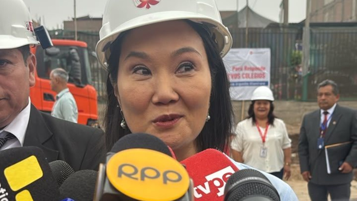 Keiko Fujimori dice que su gestión está golpeando "fuertemente" a las organizaciones criminales
