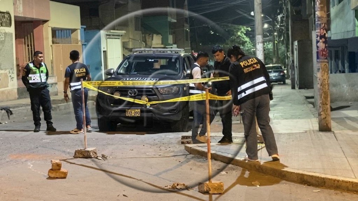Comas: dos personas resultaron heridas en una balacera desatada en el jirón Arequipa