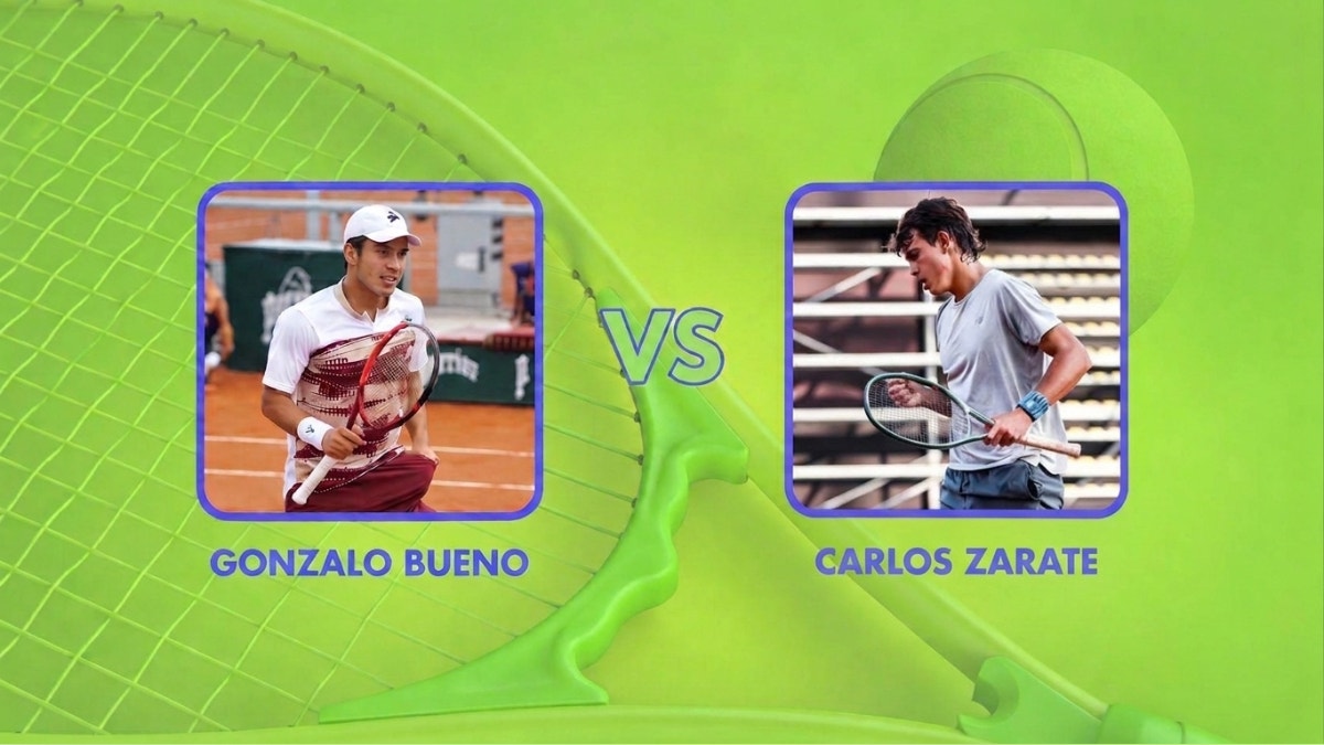 Gonzalo Bueno vs Carlos Zarate: ¿a qué hora juegan y dónde ver octavos de final Challenger de Guayaquil?
