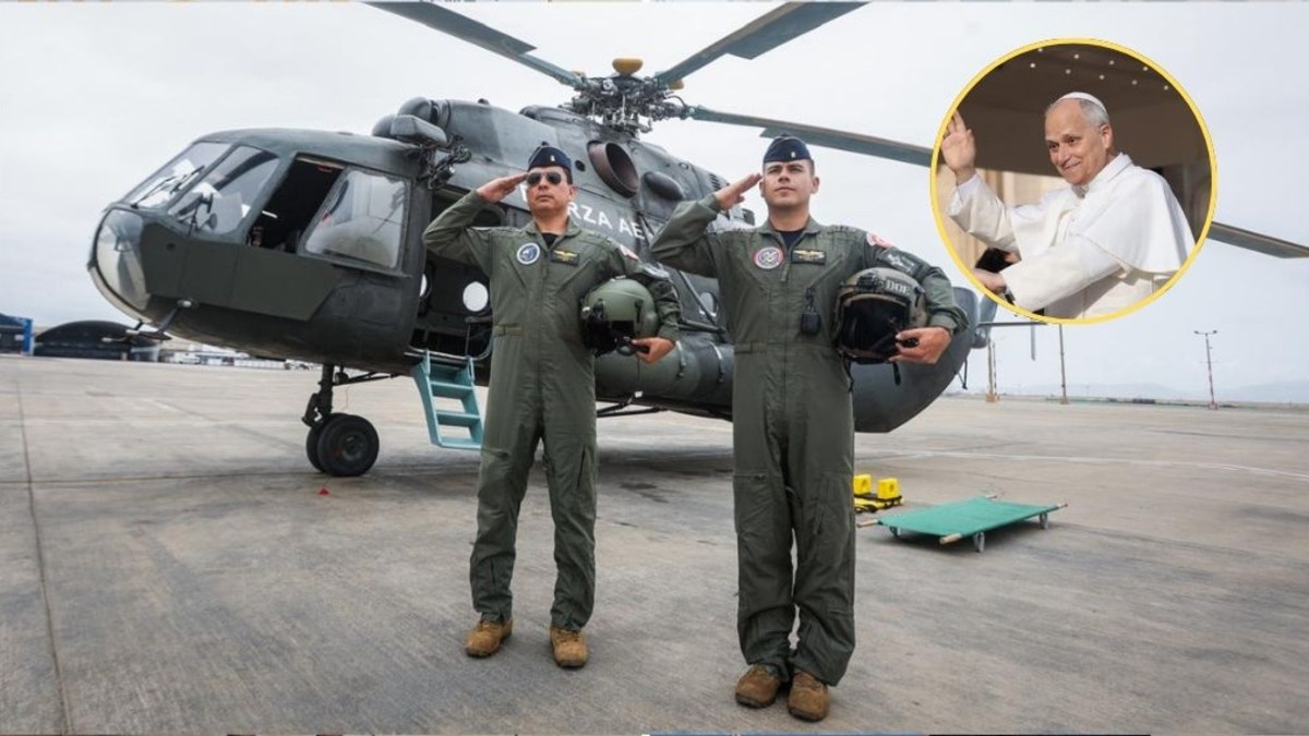 Gobierno presenta el 'Papacóptero', helicóptero Mi-17 que trasladará al papa León XIV en Perú