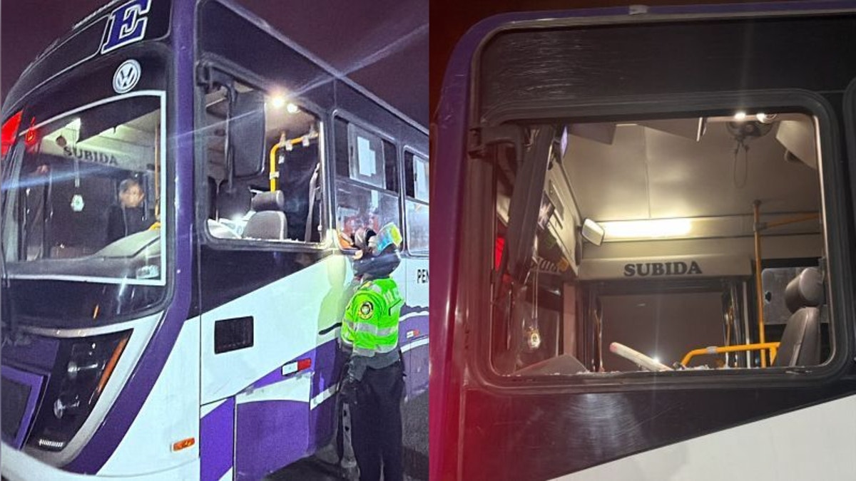 Bus de la línea 10E fue atacado a balazos en Lurín: chofer resultó herido