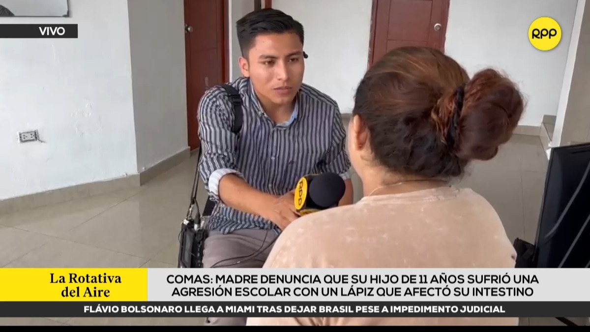 Madre denuncia que su hijo sufrió daños en el intestino tras agresión con un lápiz en un colegio de Comas