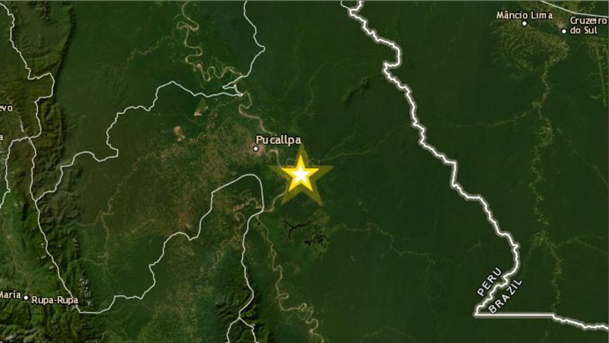 Un sismo de magnitud 4.6 remeció la región Ucayali esta madrugada