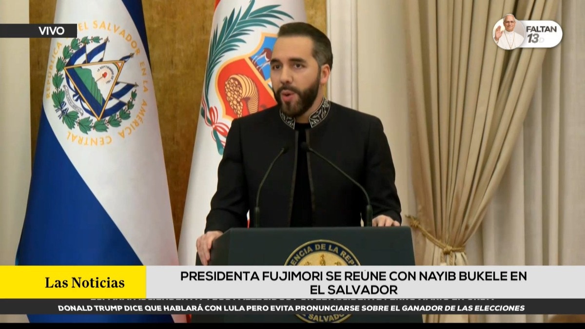 "Idiosincrasia delincuencial de Perú es distinta a la de El Salvador": Bukele dice que copiar su sistema de seguridad "no tendría sentido"