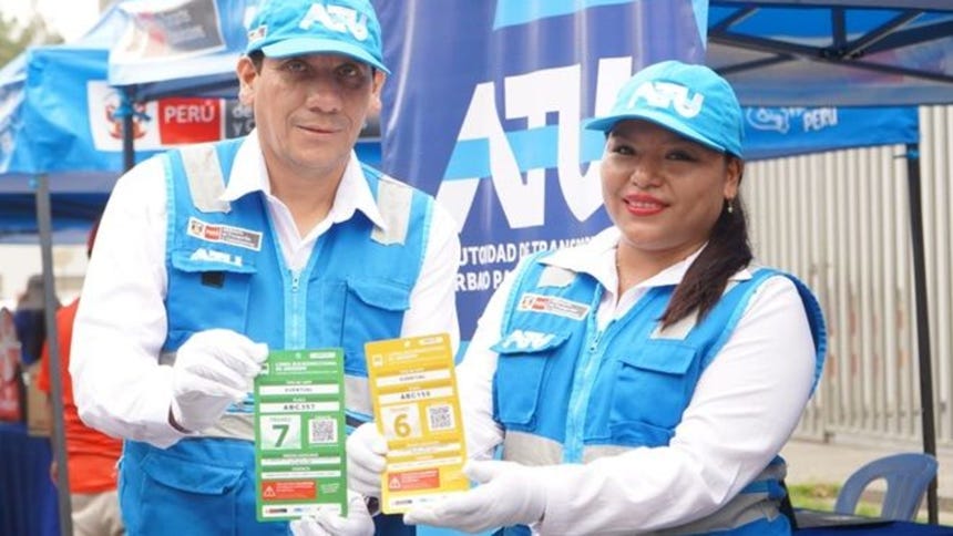 La ATU mostró los pases VAPP.