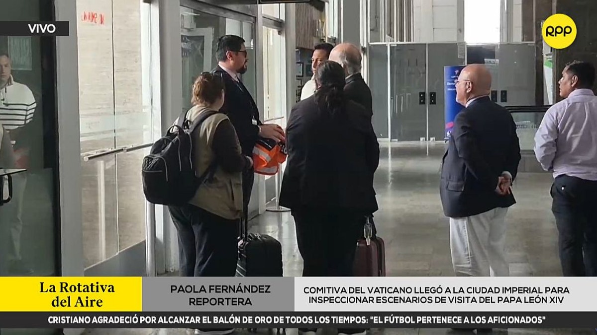 Comitiva del Vaticano llegó a Cusco para inspeccionar escenarios que recorrerá el papa León XIV