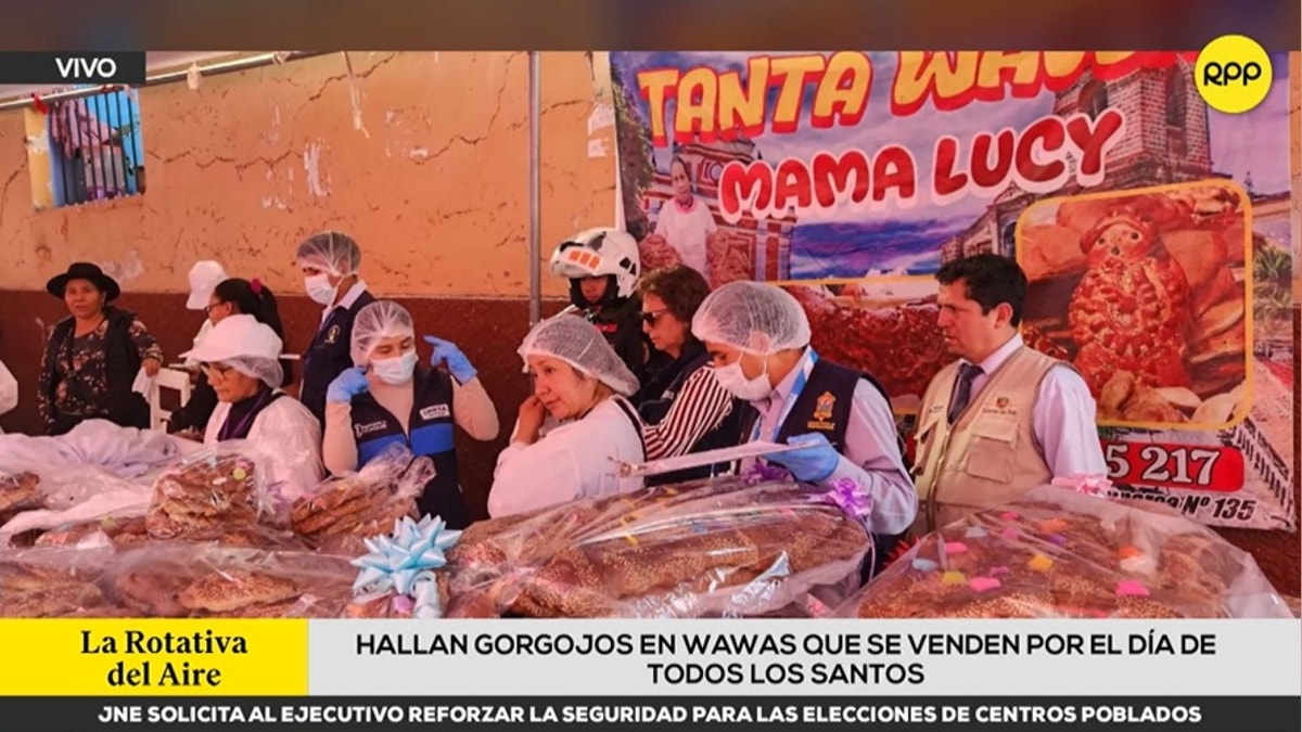 Ayacucho: hallan gorgojos en 'wawas' que se venden por el Día de Todos los Santos, durante operativo de la Fiscalía
